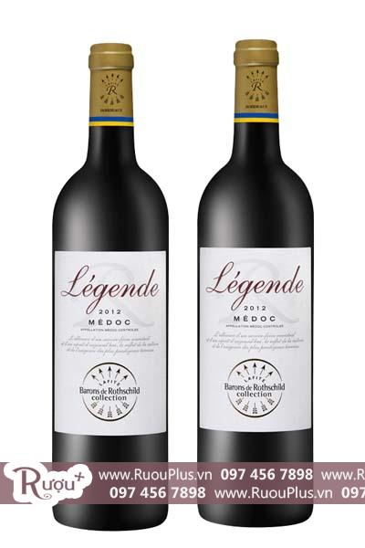 Rượu vang Pháp Legende Medoc 2016