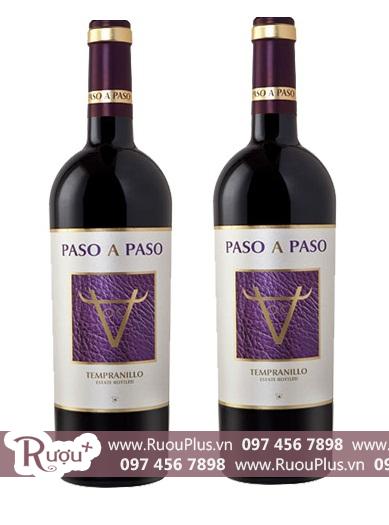 Rượu vang Vang Tây Ban Nha Paso A Paso Tempranillo