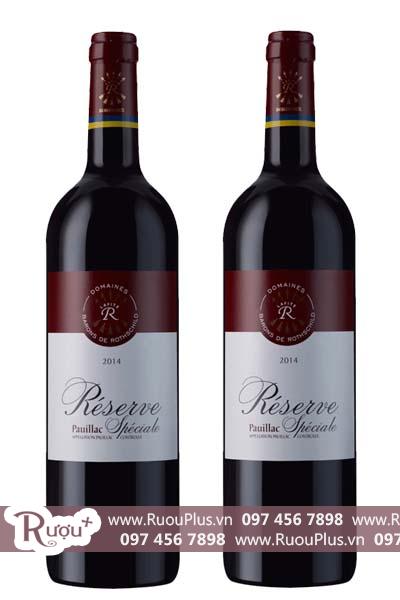 Rượu vang Pháp Reserve Pauillac Speciale