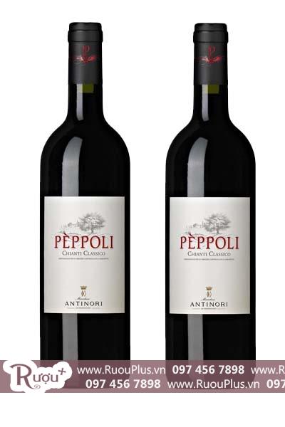 Rượu vang Antinori Peppoli Estate Chianti Classico DOCG Riserva