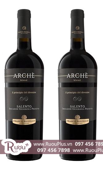 Rượu vang Arche Blend Negroamaro Primitivo Salento