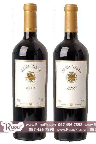 Rượu vang Argentina Alta Vista Alto