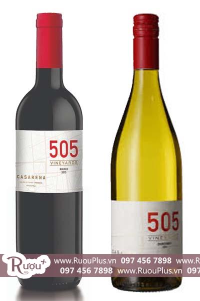 Rượu vang Argentina Casarena 505