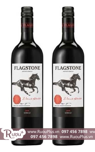 Rượu vang Nam Phi Flagstone Dark Horse