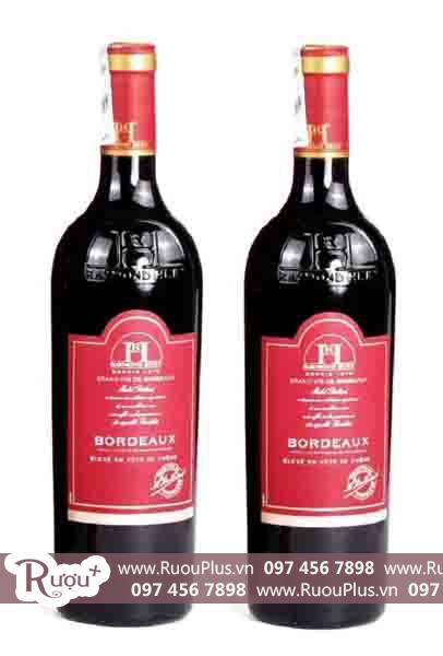 Rượu vang Bordeaux Raymond Huet Futs de Chene