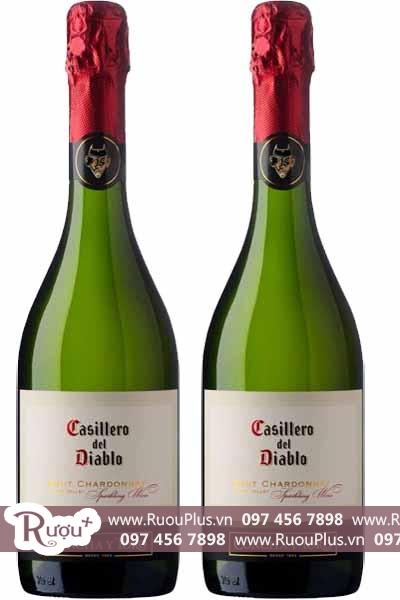 Rượu vang Chile Casillero Del Diablo Brut Sparkling Chardonnay