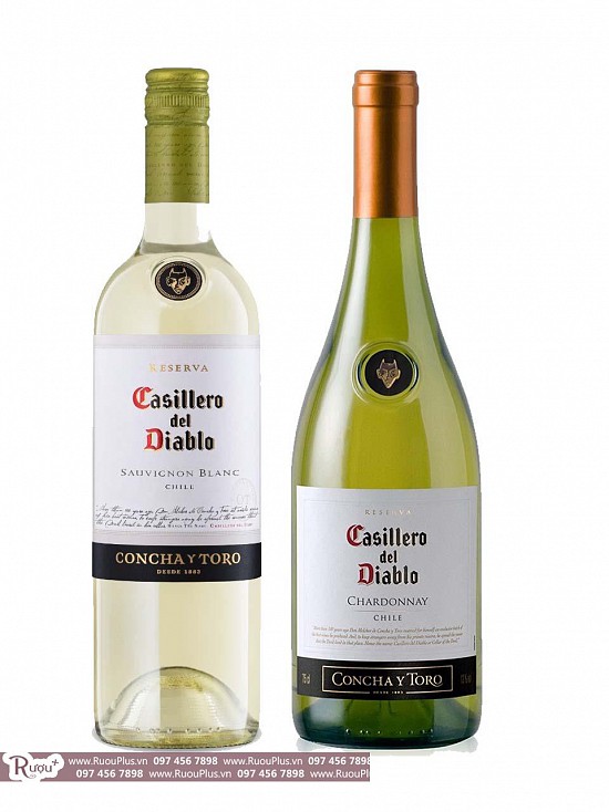 Rượu vang Chile Casillero Del Diablo Reserva trắng