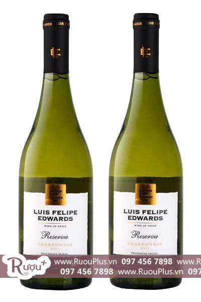 Rượu vang Chile Luis Felipe Reserva Chardonnay
