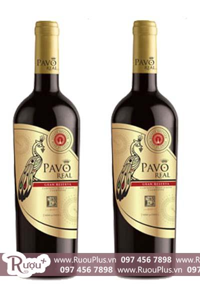 Rượu vang Chile PAVO REAL Cabernet Sauvignon-Carmenere Gran Reserva