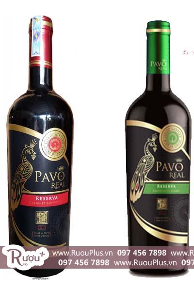 Rượu vang Chile PAVO REAL Reserva