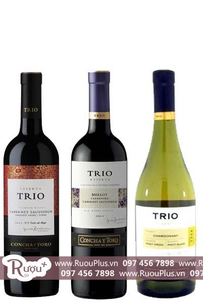 Rượu vang Chile Trio Reserva