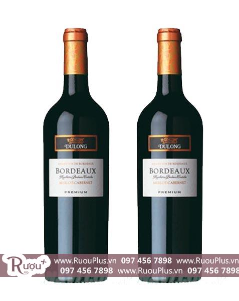 Rượu vang Dulong Bordeaux  Merlot Cabernet Premium
