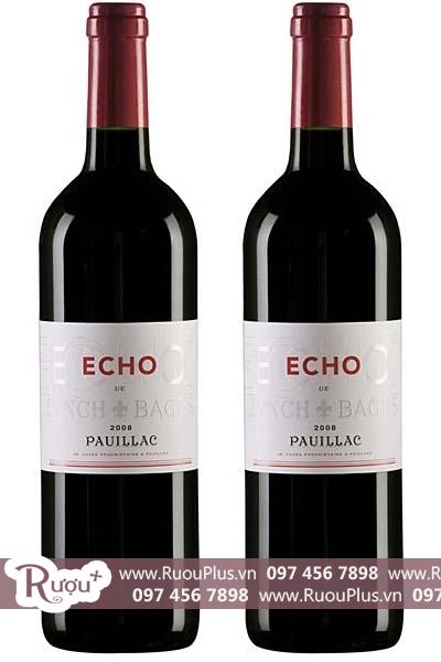 Rượu vang Echo de Lynch Bages (2d wine of Chateau Lynch Bages)