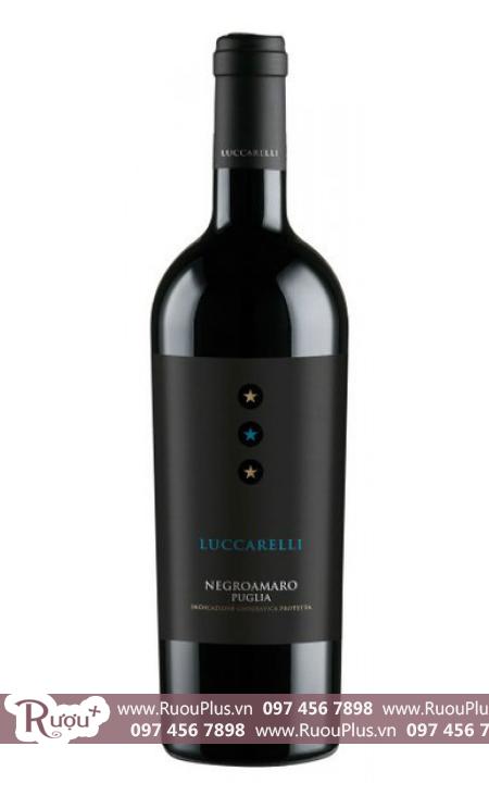 Rượu vang Luccarelli Negroamaro