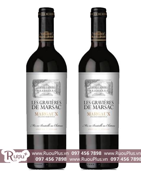 Rượu vang Pháp Margaux Les Gravieres De Marsac