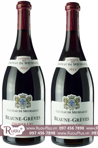 Rượu vang Pháp Beaune-Greves Premier Cru Chateau de Meursault