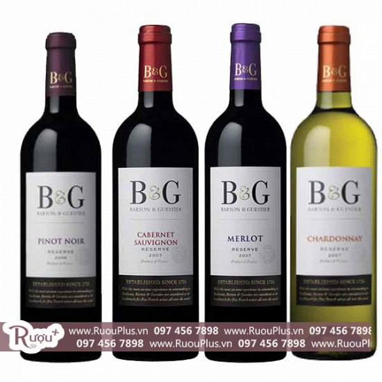 Rượu vang Pháp B&G Reserve Varietals