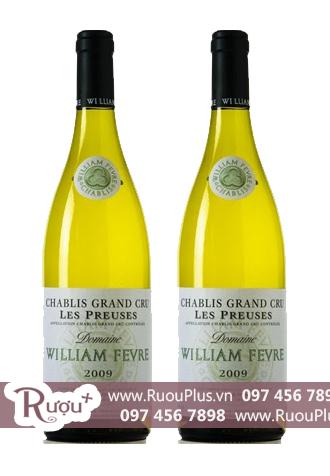 Rượu vang Pháp Chablis Grand Cru Les Preuses