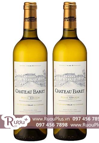 Rượu vang Pháp Château Baret Blanc