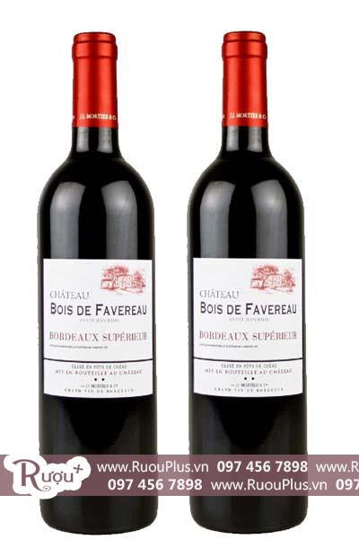 Rượu vang Pháp Chateau Bois Favereau