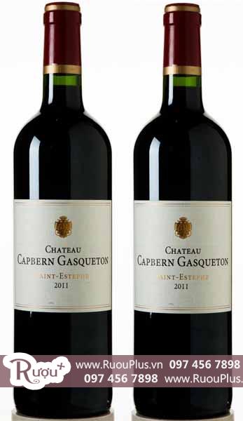 Rượu vang Pháp Chateau Capbern Gasqueton