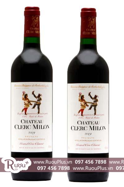 Rượu vang Pháp Chateau Clerc Milon