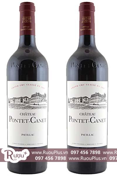 Rượu vang Pháp Chateau Pontet Canet