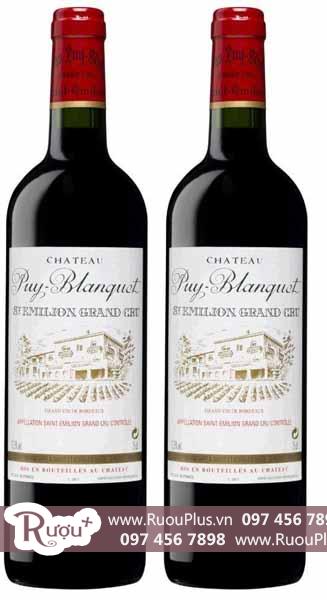 Rượu vang Pháp Chateau Puy-Blanquet