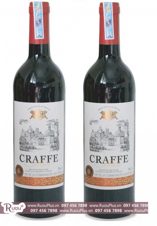Rượu vang Pháp Craffe giá 110k