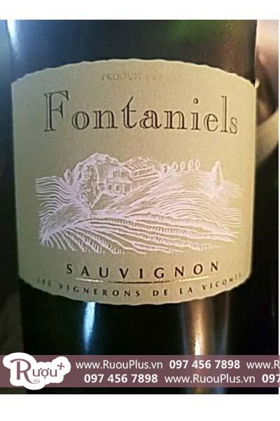Rượu vang Pháp Haut Fontaniels Languedoc