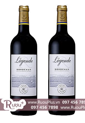 Rượu vang Pháp Legende Bordeaux Rouge