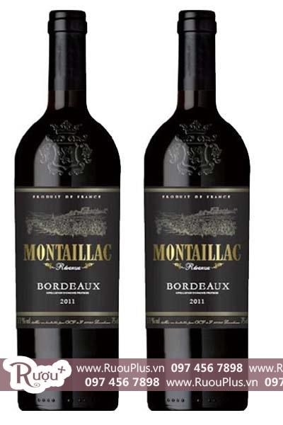Rượu vang Pháp Montaillac Reserve