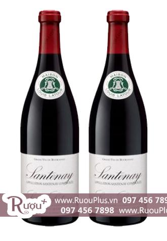 Rượu vang Pháp Santenay La Comme Louis Latour