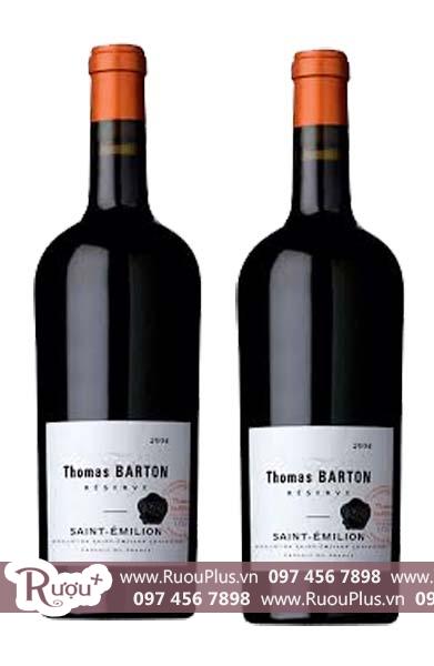 Rượu vang Pháp Thomas Barton Reserve St Emilion