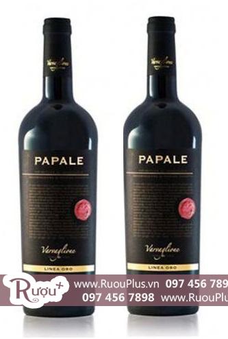 Rượu vang Ý Papale Primitivo giá rẻ