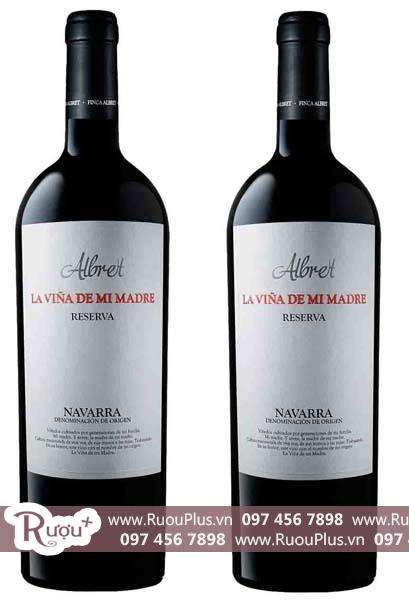 Rượu vang Vang Tây Ban Nha Bodega Albret-La Vina de mi Madre