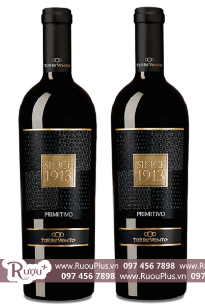 Rượu vang Since 1913 Torrevento Primitivo giá bán rẻ