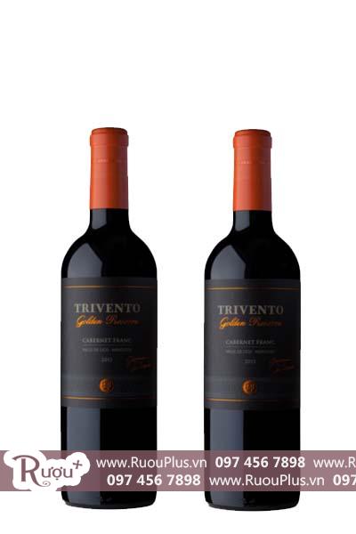 Rượu vang Trivento Golden Reserve Cabernet Franc Valle de Uco