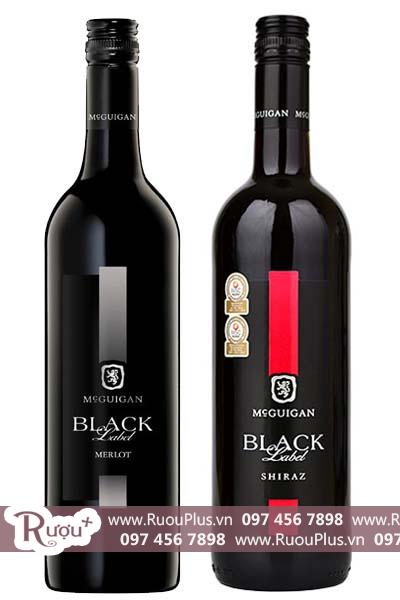 Rượu vang Úc McGuigan Black Label