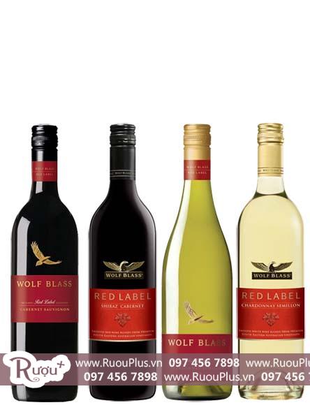 Rượu vang Úc Wolf Blass Red Label