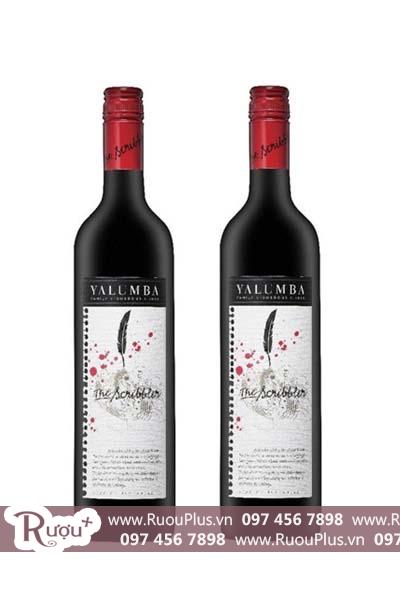Rượu vang Úc Yalumba The Scribbler Cabernet Shiraz