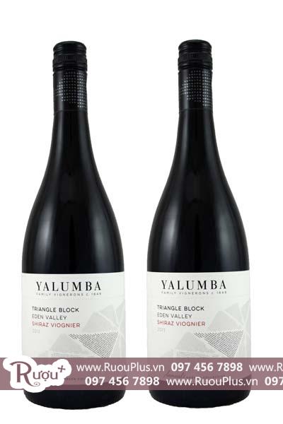 Rượu vang Úc Yalumba Triangle Block Shiraz Viognier