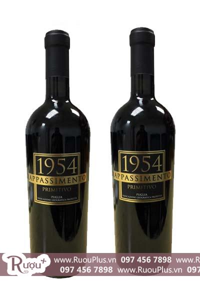 Rượu vang Ý 1954 Appassimento