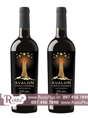 Rượu vang Ý cao cấp AVALON Primitivo Di Manduria