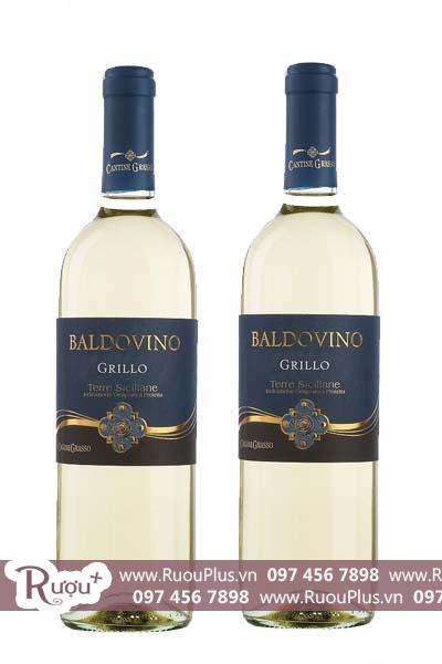 Rượu vang Ý Baldovino Grillo