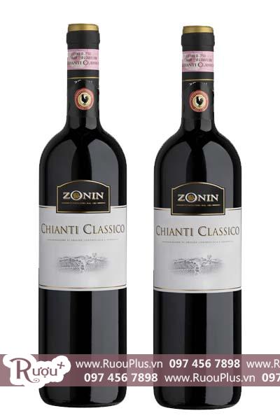 Rượu vang Ý Chianti DOCG Zonin Classici Tuscany