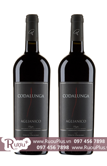 Rượu vang Ý Codalunga Aglianico