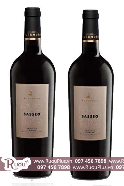 Rượu vang Ý Masseria Altemura Sasseo Primitivo