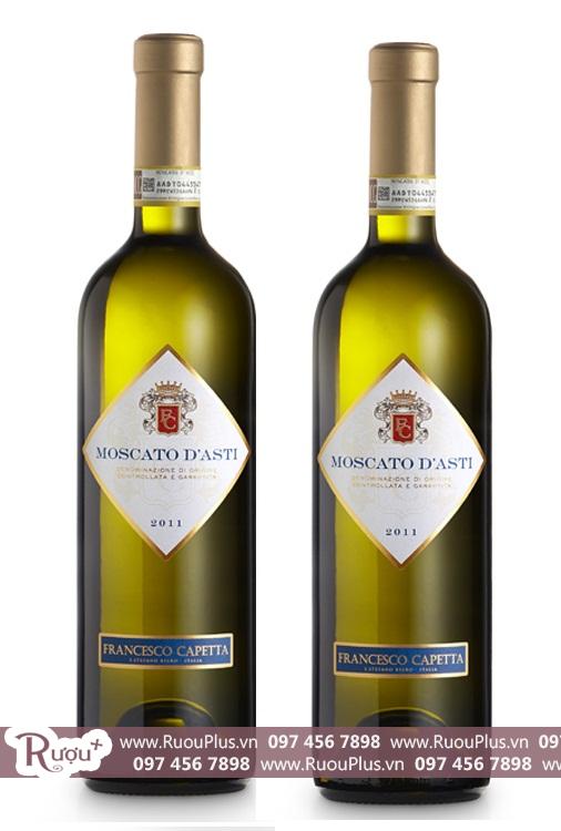 Rượu vang Capetta Moscato D’Asti