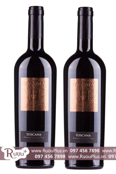 Rượu vang Ý Passaia Rosso Toscana - DOCG